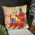 Tonga Polynesian Pillow - Hibiscus Coat of Arm - Polynesian Pride