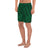 Polynesian Nation Green Men's Athletic Long Shorts - Polynesian Pride