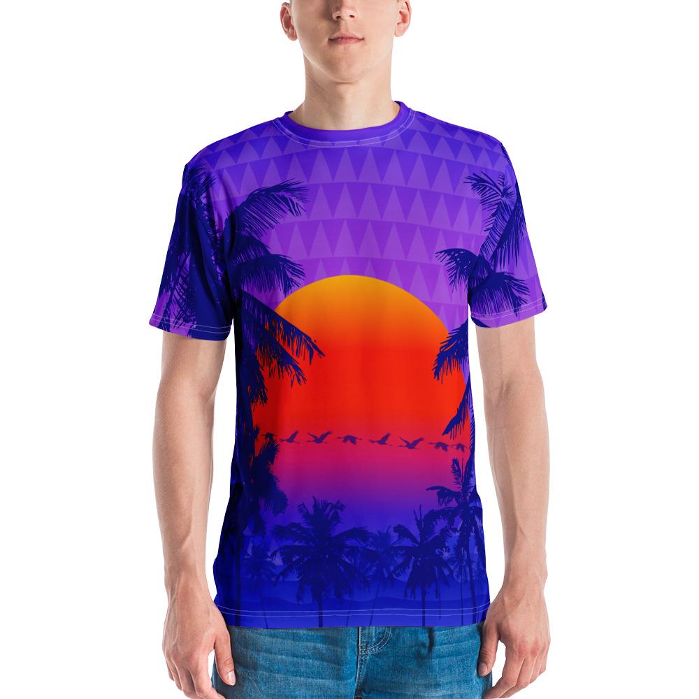 Hawaii Summer Kanaka Mens T Shirt Unisex Purple - Polynesian Pride