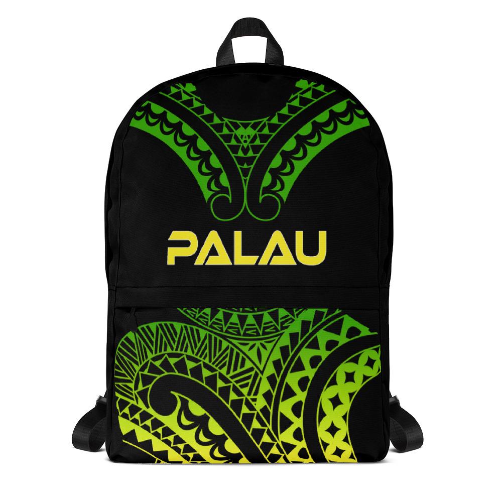 Palau Polynesian Backpack - Reggae Tribal Pattern Reggae - Polynesian Pride