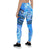 Fiji Leggings - Blue Shark Polynesian Tattoo - Polynesian Pride