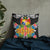 Tonga Pillow - Coat Of Arms With Tropical Flowers - Polynesian Pride