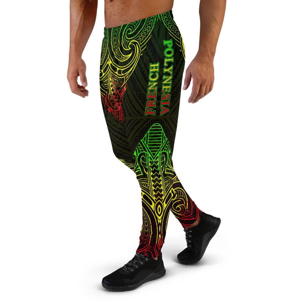 French Polynesia Sweatpant - Polynesian Patterns Reggae Color - Polynesian Pride