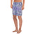 Polynesian Symmetry Gardient Violet Men's Athletic Long Shorts - Polynesian Pride