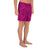 Polynesian Culture Pink Men's Athletic Long Shorts - Polynesian Pride