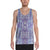 Polynesian Symmetry Gardient Violet - Hawaii Men's Tank Top Purple - Polynesian Pride