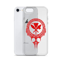 Kanaka Maoli Iphone Case The Eyes Red AH iPhone 7/8 Phone Case Red - Polynesian Pride