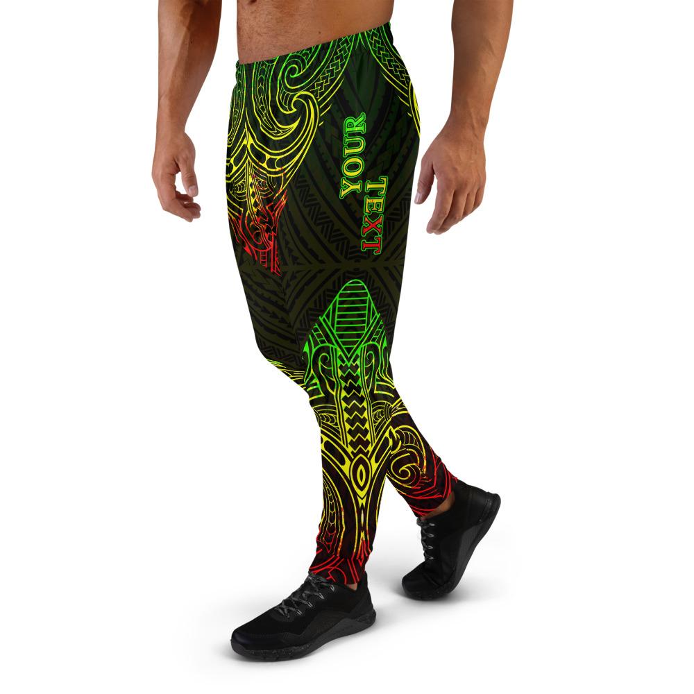 Guam Custom Sweatpant - Polynesian Patterns Reggae Color - Polynesian Pride