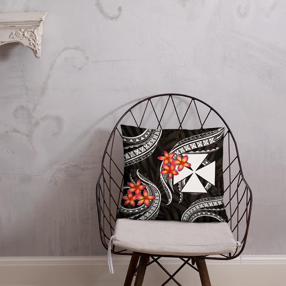 Wallis and Futuna Polynesian Pillow - White Plumeria - Polynesian Pride