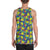 Tropical Pattern Mix Hawaii Men's Tank Top AH - Polynesian Pride