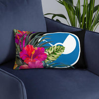 Yap Micronesia Basic Pillow - Tropical Bouquet - Polynesian Pride