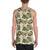 Hawaii Vintage Tropical Jungle Leaves Orchid Bird - Hawaii Men's Tank Top AH - Polynesian Pride