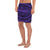 Polynesian Seamless Violet Men's Athletic Long Shorts - Polynesian Pride