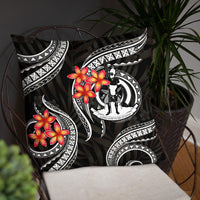 Vanuatu Polynesian Pillow - White Plumeria - Polynesian Pride