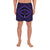 Polynesian Tatau Violet Men's Athletic Long Shorts Art - Polynesian Pride