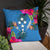 Kosrae Polynesian Pillow - Hibiscus Surround - Polynesian Pride