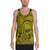 Polynesian Maori Lauhala Yellow - Hawaii Men's Tank Top Yellow - Polynesian Pride