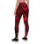 Guam Polynesian Leggings - Guam Red Seal with Polynesian Tattoo - Polynesian Pride