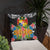 Tonga Pillow - Coat Of Arms With Tropical Flowers - Polynesian Pride