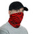 Polynesian Maori Mask Red Unisex Neck Gaiter - Polynesian Pride