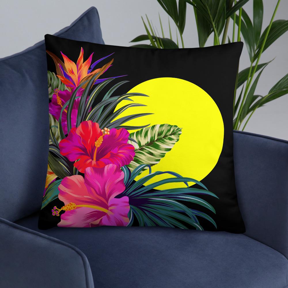 Palau Polynesian Basic Pillow - Tropical Bouquet - Polynesian Pride