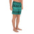 Polynesian Tattoo Tribal Turquoise Men's Athletic Long Shorts - Polynesian Pride