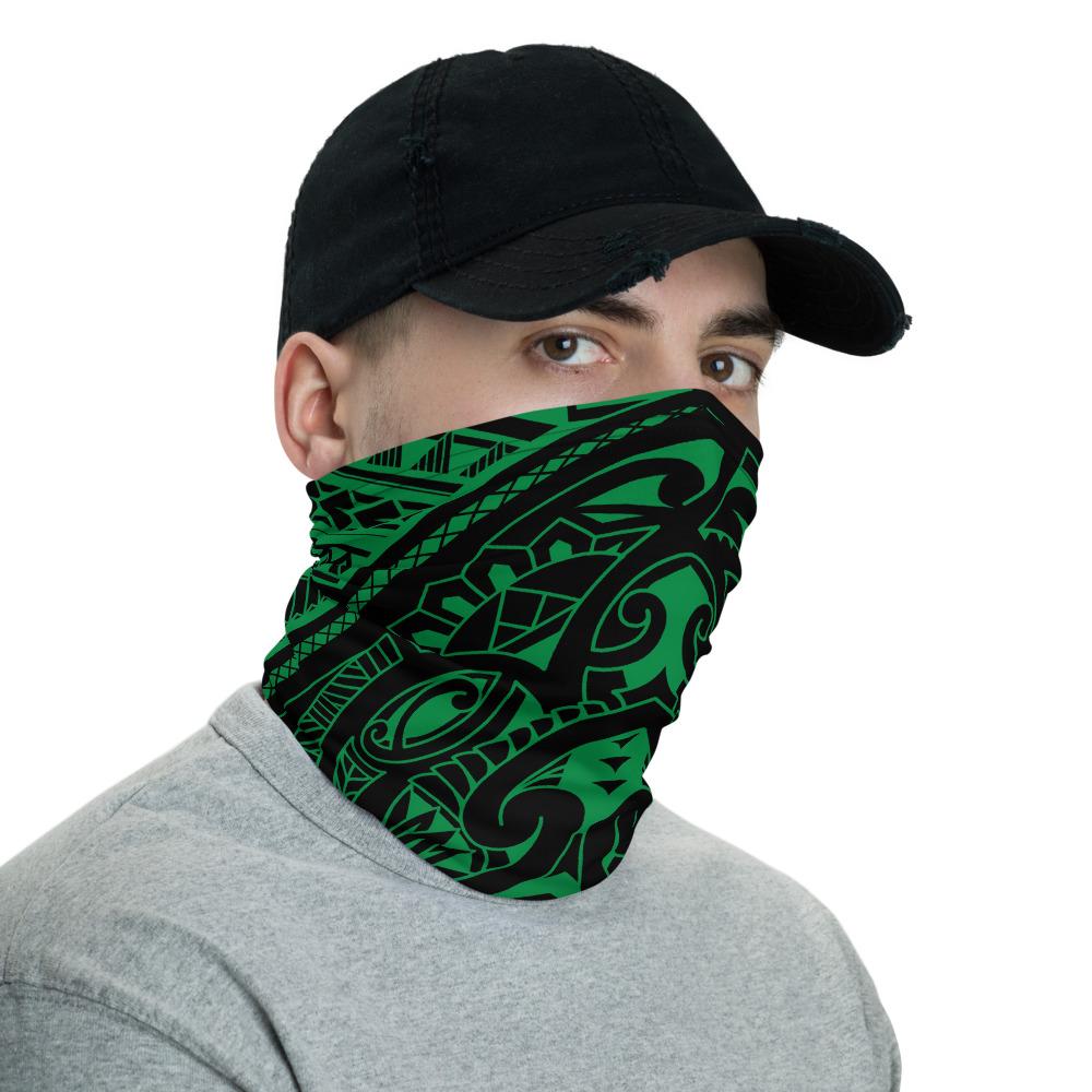 Hawaiian Bandana Turtle Green Unisex Neck Gaiter - Polynesian Pride
