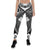 Guam Polynesian Leggings - Guam White Seal with Polynesian Tattoo Ver 01 - Polynesian Pride