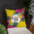 Niue Polynesian Pillow - Hibiscus Surround - Polynesian Pride