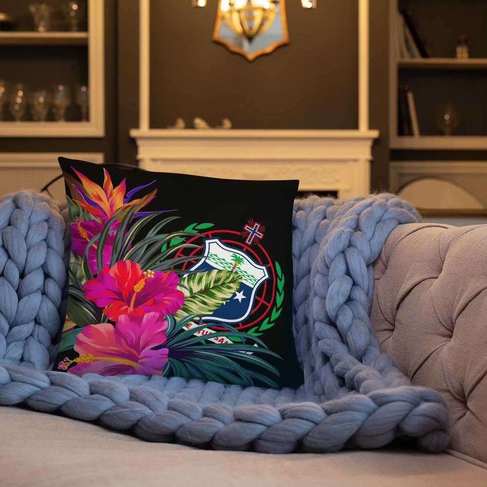 Samoa Polynesian Basic Pillow - Tropical Bouquet - Polynesian Pride