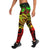 American Samoa Legging - Reggae Shark Polynesian Tattoo - Polynesian Pride