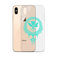 Kanaka Maoli Iphone Case The Eyes Turquoise AH - Polynesian Pride