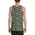 Tropical Monstera Leaf Green Mix Hawaii Men's Tank Top AH - Polynesian Pride