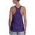 Polynesian Symmetry Violet Hawaii Women's Racerback Tank Top - Polynesian Pride