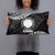 Northern Mariana Islands Polynesian Pillow - Black Seal Pillows 20×12 Black - Polynesian Pride