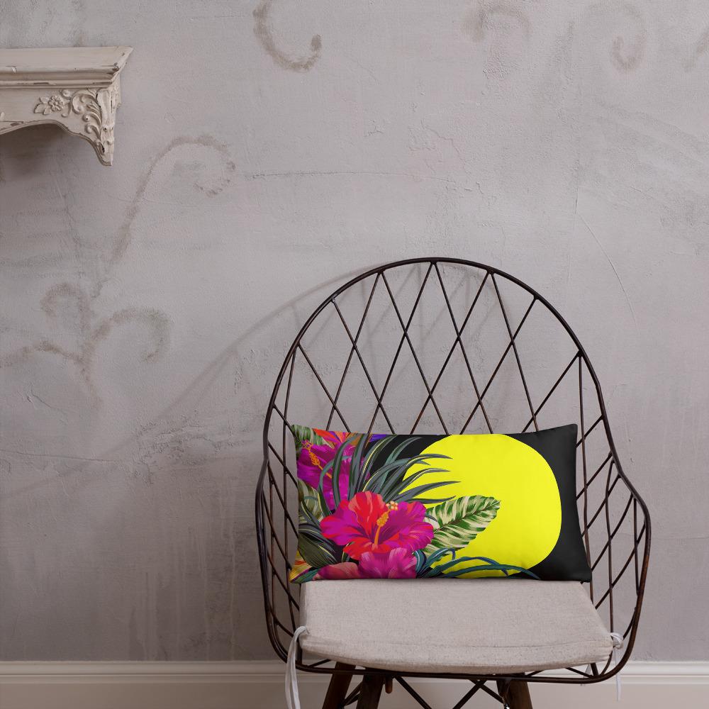 Palau Polynesian Basic Pillow - Tropical Bouquet - Polynesian Pride