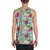 Hawaii Seamless Floral Pattern With Tropical Hibiscus, Watercolor - Hawaii Men's Tank Top AH - Polynesian Pride