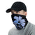 Hawaiian Bandana - Hibiscus Plumeria Mix Polynesian Turtle Blue Neck Gaiter - Polynesian Pride