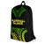 Marshall Islands Polynesian Backpack - Reggae Tribal Pattern - Polynesian Pride