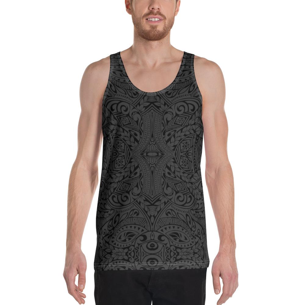 Polynesian Culture Gray - Hawaii Men's Tank Top Grey - Polynesian Pride