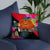 Papua New Guinea Polynesian Pillow - Hibiscus Surround - Polynesian Pride