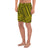 Polynesian Nation Yellow Men's Athletic Long Shorts - Polynesian Pride