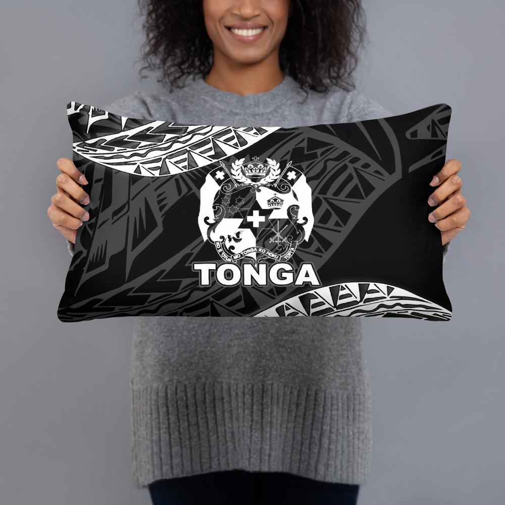 Tonga Polynesian Pillow - Black Seal - Polynesian Pride