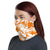 Traditional Hibiscus Orange Unisex Neck Gaiter - Polynesian Pride