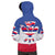 Hawaii Flag Polynesian Hoodie Line Style - Polynesian Pride