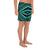 Polynesian Tatau Turquoise Men's Athletic Long Shorts - Polynesian Pride