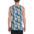 Hawaii Tropical Hibiscus Blue - Hawaii Men's Tank Top AH - Polynesian Pride