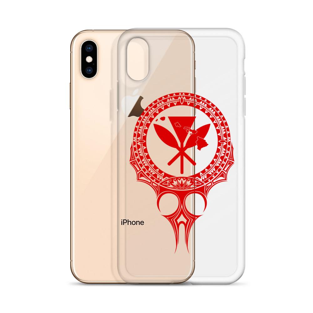 Kanaka Maoli Iphone Case The Eyes Red AH - Polynesian Pride