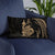 New Caledonia Polynesian Basic Pillow - Gold Tribal Wave - Polynesian Pride