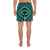 Polynesian Tatau Turquoise Men's Athletic Long Shorts - Polynesian Pride